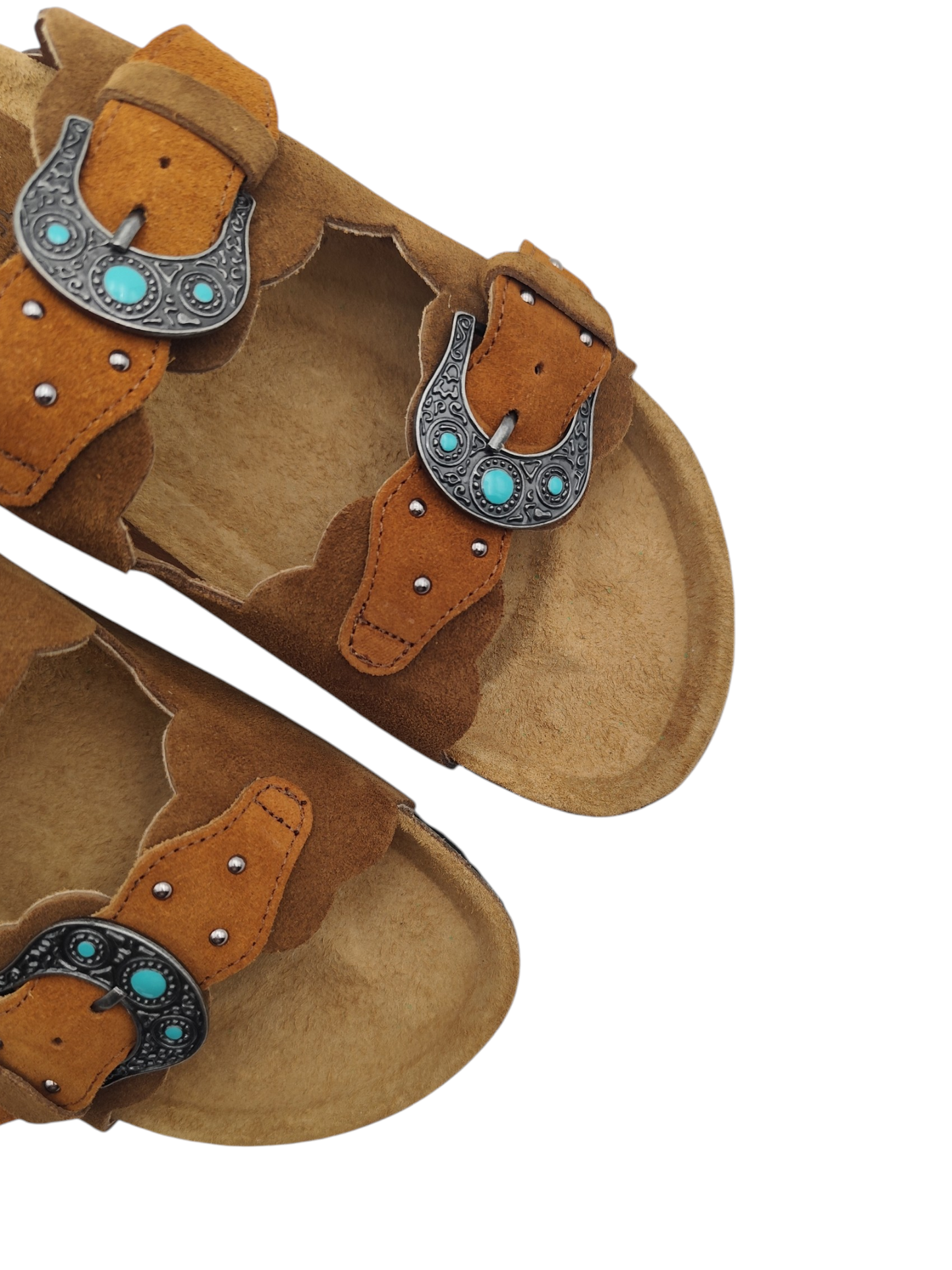 TAJI Buckle Wave Suede