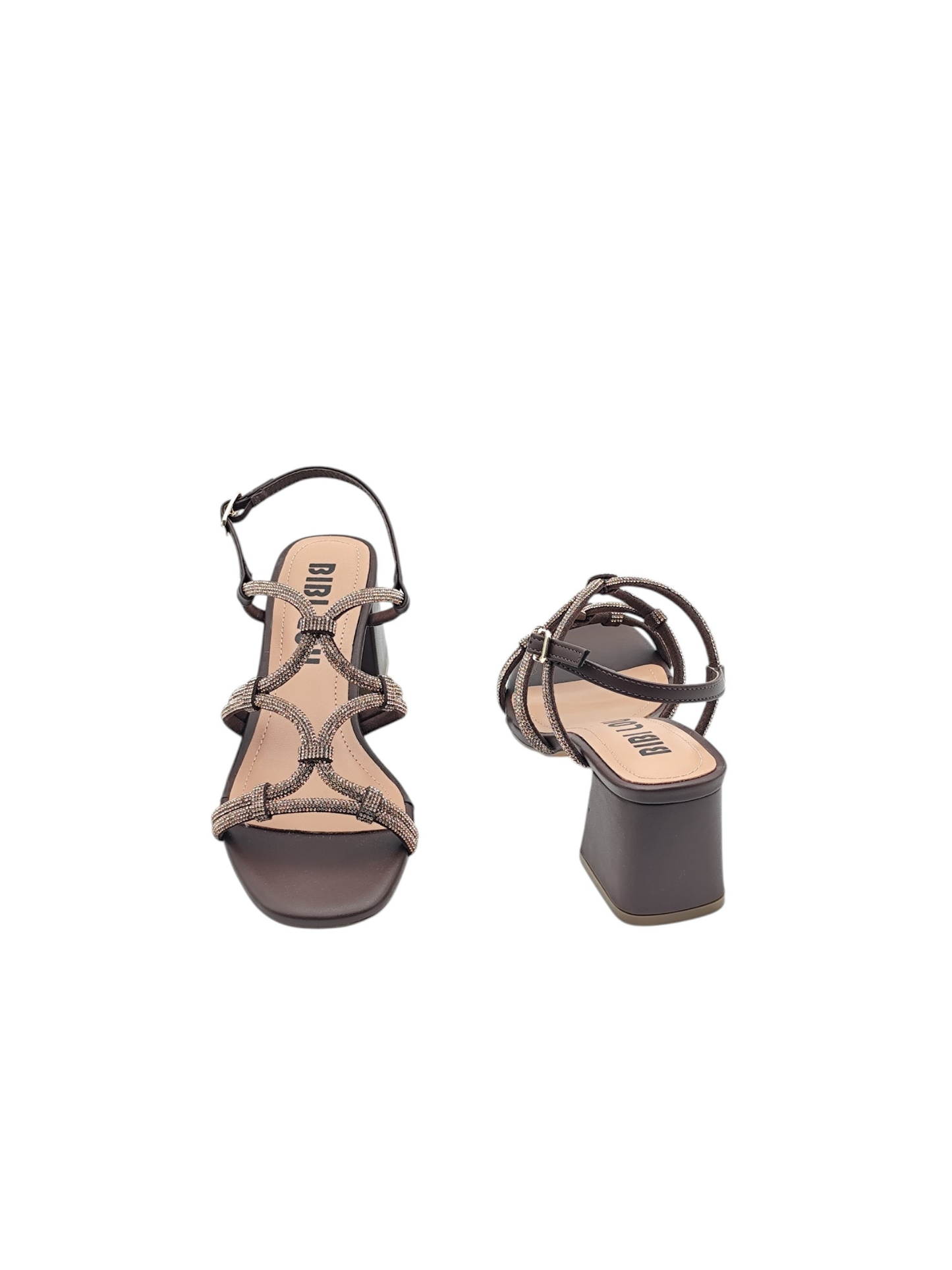 BIBI LOU Quail sandalo con strass