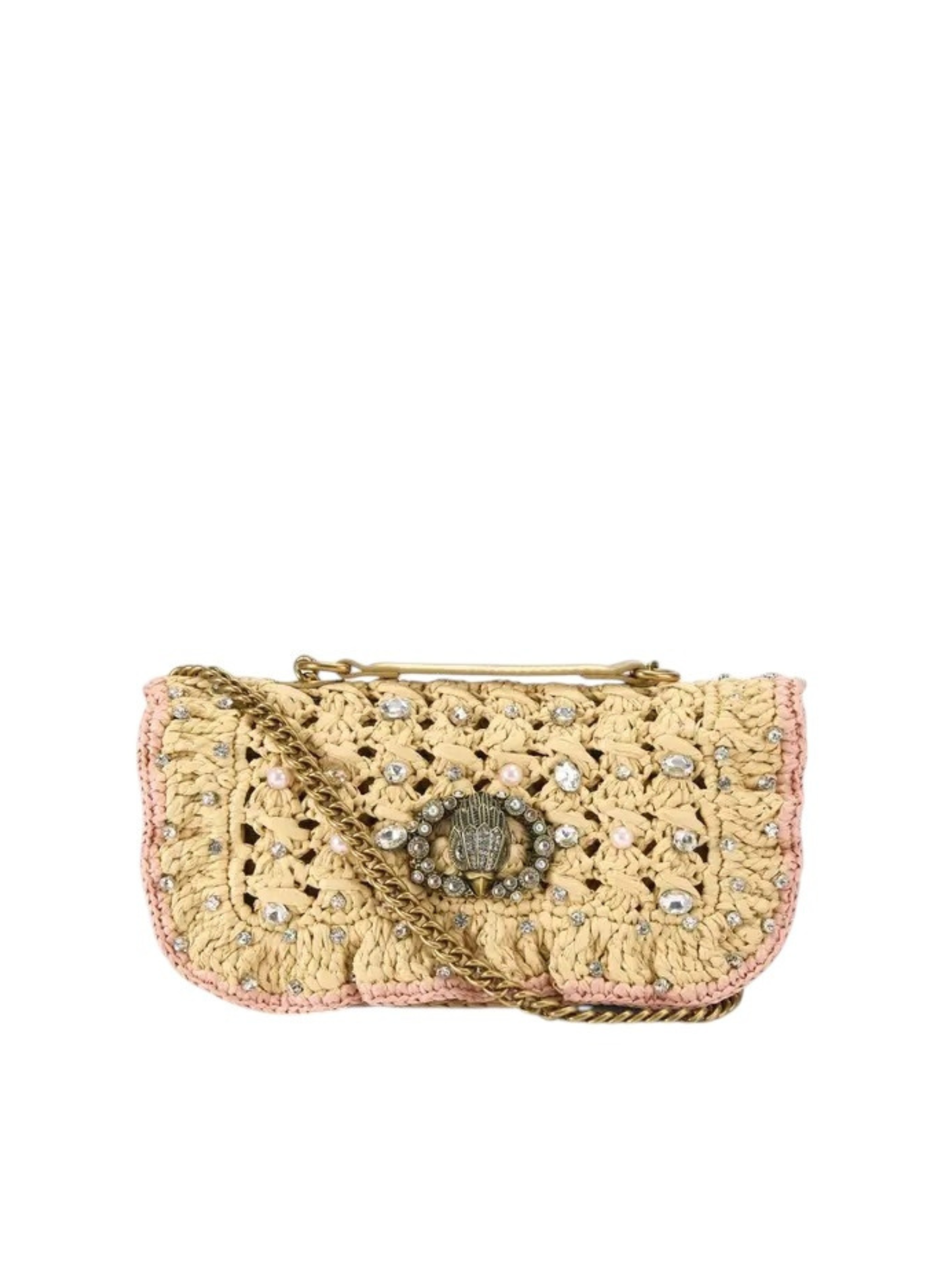 KURT GEIGER Chelsea Small Ruffle Shoulder Bag