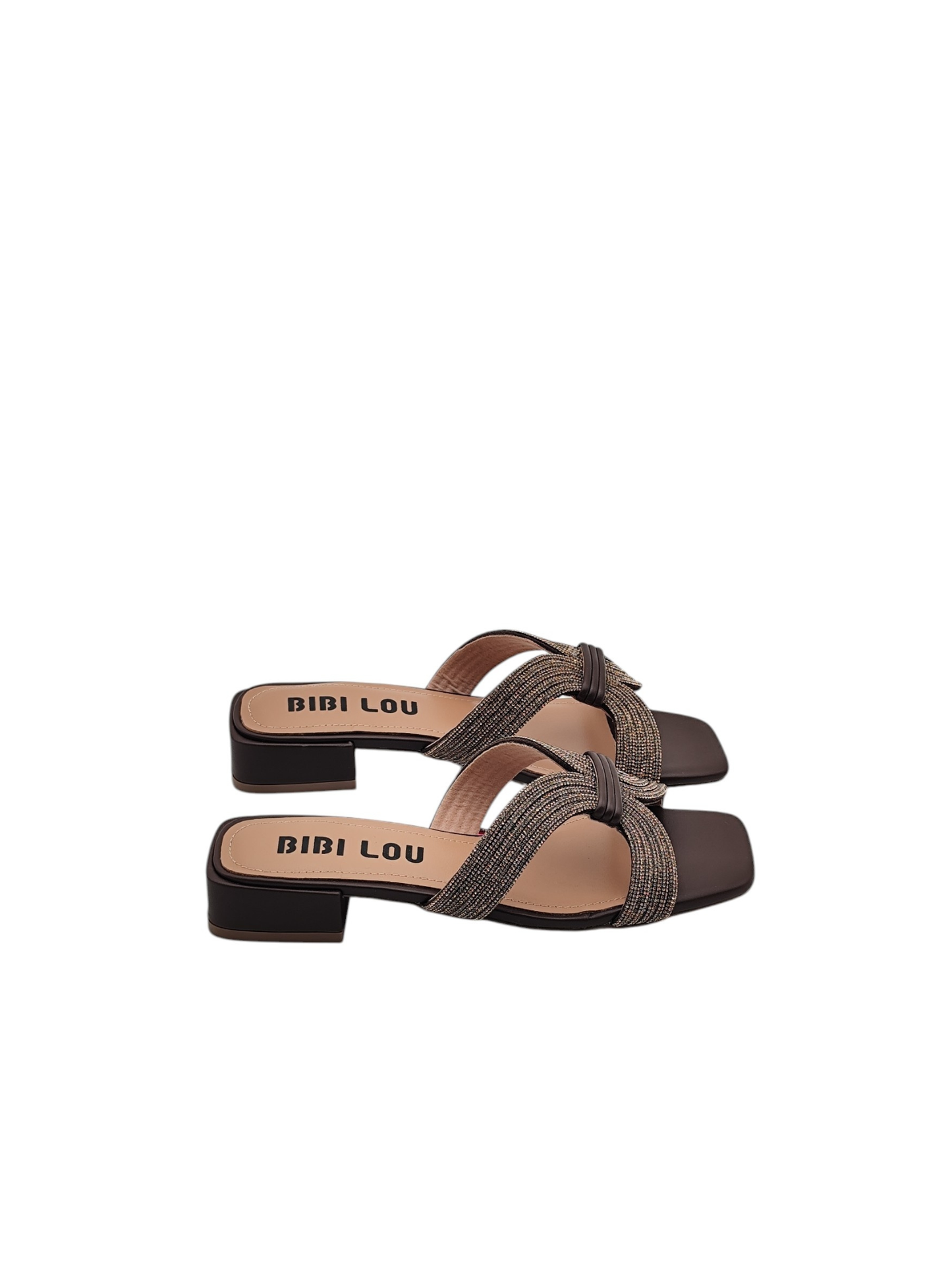 BIBI LOU Calendula Ciabattina con strass