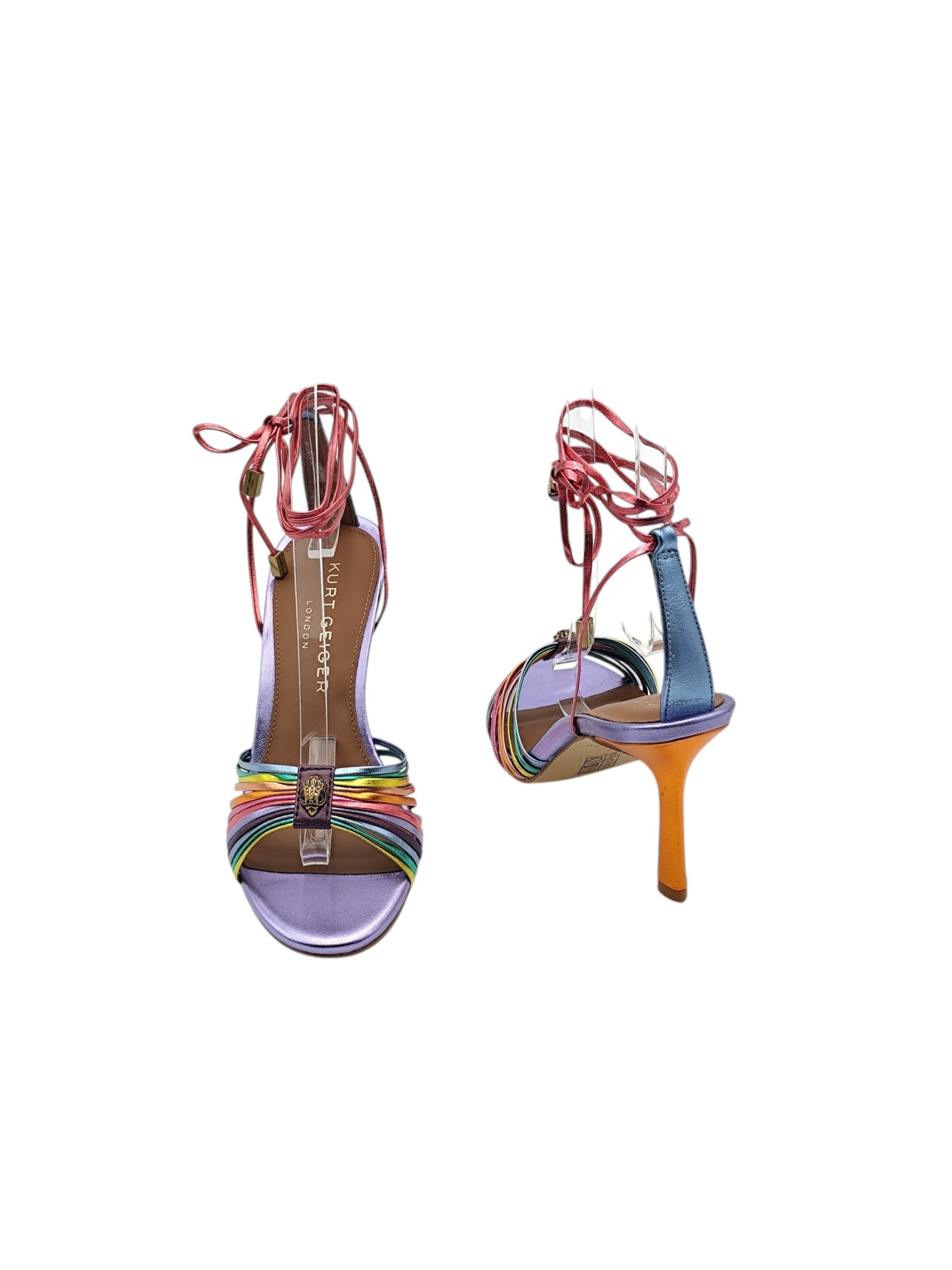 KURT GEIGER Sandalo Multi Strap Tie Heel