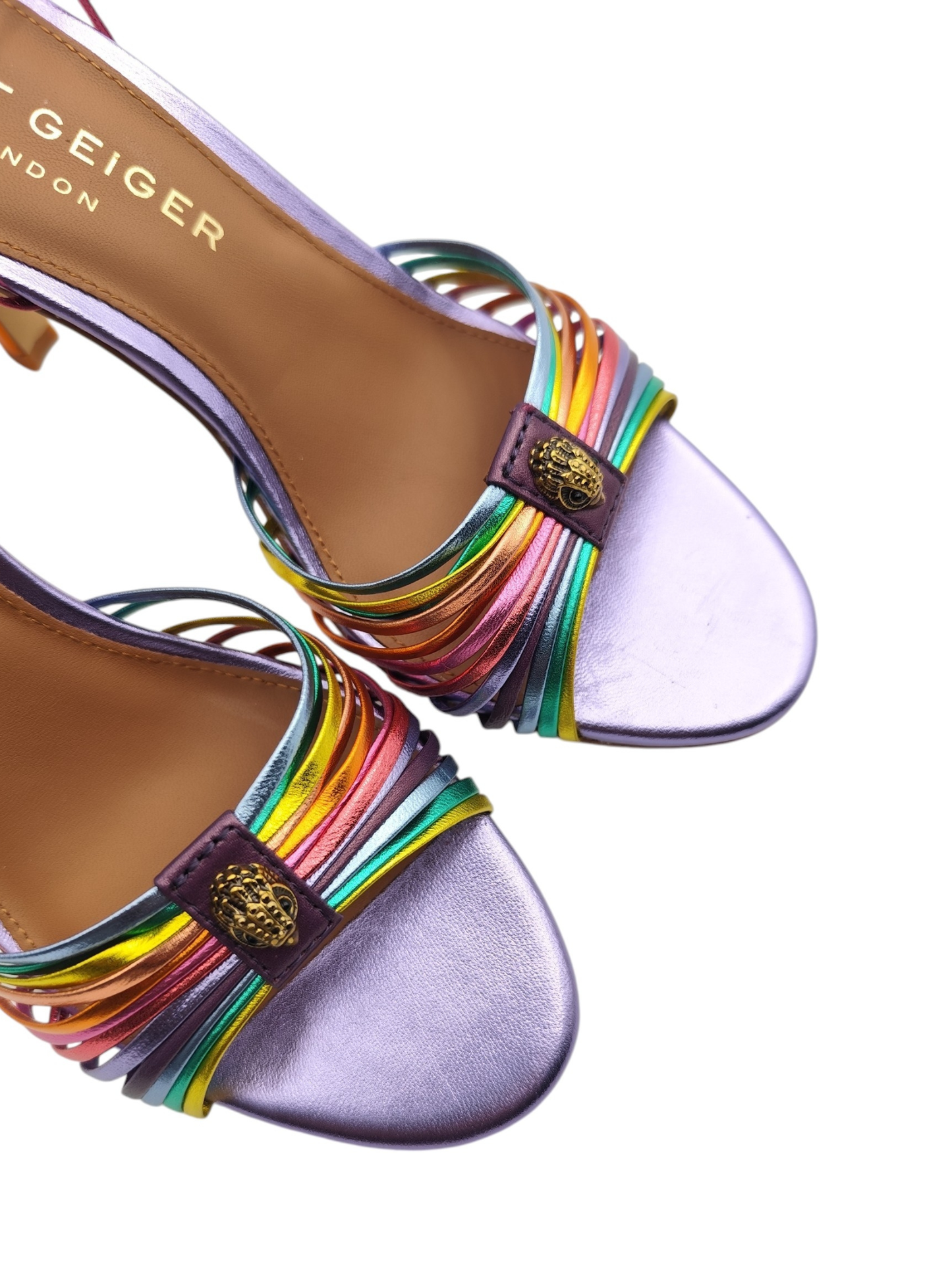 KURT GEIGER Sandalo Multi Strap Tie Heel