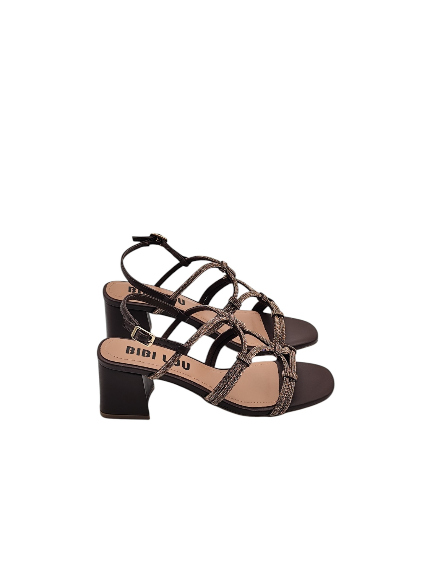 BIBI LOU Quail sandalo con strass