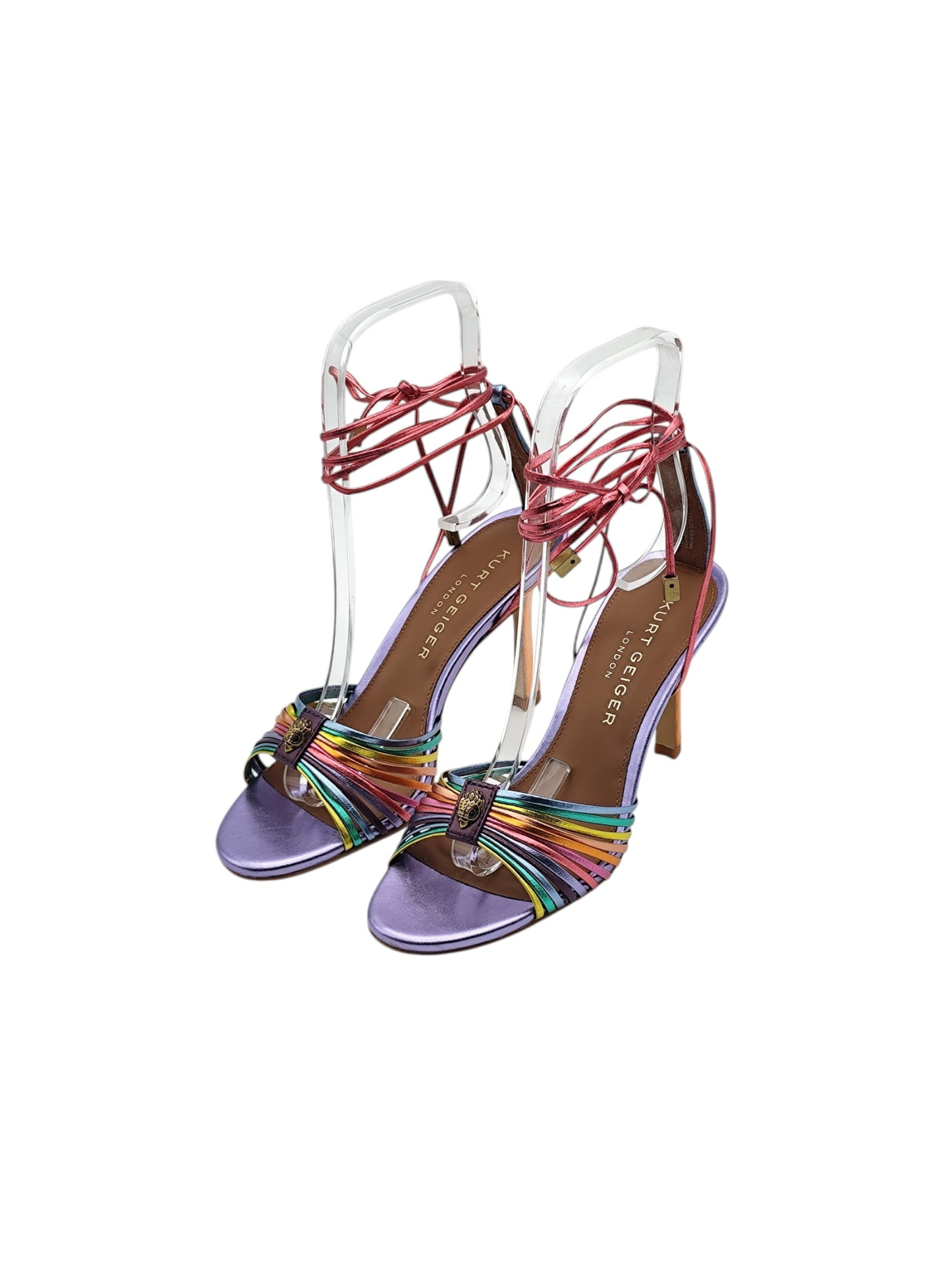 KURT GEIGER Sandalo Multi Strap Tie Heel